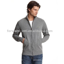 Men's Cashmere full zip sweater